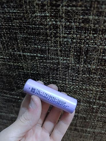 Ehtiyat hissələri: Salam 18650 işlənmiş akkumulyatorlar satılır 2500-2600 mah 3.7v və — 8