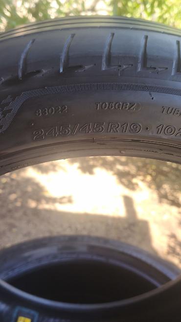 traktor disqisi: İşlənmiş Şin Bridgestone 245 / 45 / R 19 — 5