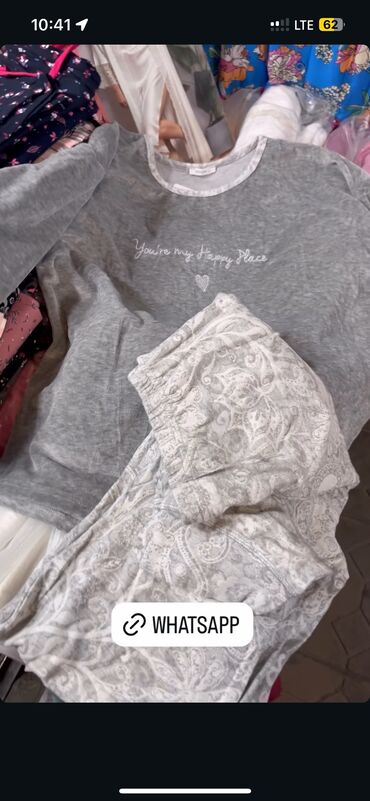 Пижамы: Стильные пижамки Размеры 42 до 60 💯 хлопок рынок Орто-Сай «Оберон» — 15