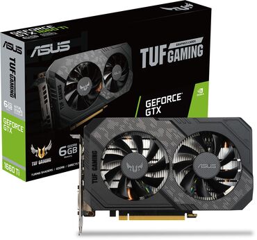 Videokartlar: Videokart Asus GeForce GTX 1660 Ti, 6 GB, İşlənmiş