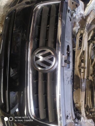 Коробки передач: Решетка радиатора Volkswagen 2004 г., Б/у, Оригинал, Япония