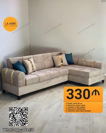 metbext ucun divan: Угловой диван, Раскладной, С подъемным механизмом, Бесплатная доставка в черте города