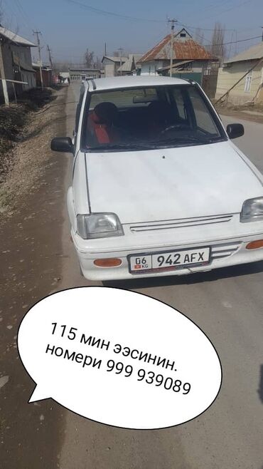 спортивный автомобиль: Daewoo Tico: 1997 г., 0.8 л, Механика, Бензин, Хэтчбэк