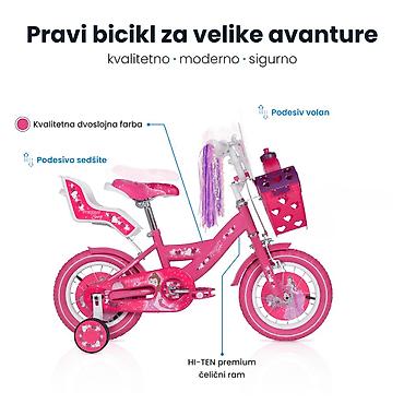 svecana obuca: Dečija bicikla 12'' Story – šifra proizvoda: SM-1 Savršena za — 3