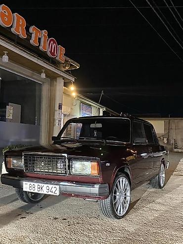 teker vaz: VAZ (LADA) 2107: 1.7 l | 2007 il 555424 km Sedan — 4