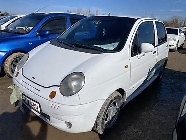 Daewoo: Daewoo Matiz: 2001 г., 0.8 л, Вариатор, Бензин, Хэтчбэк — 2