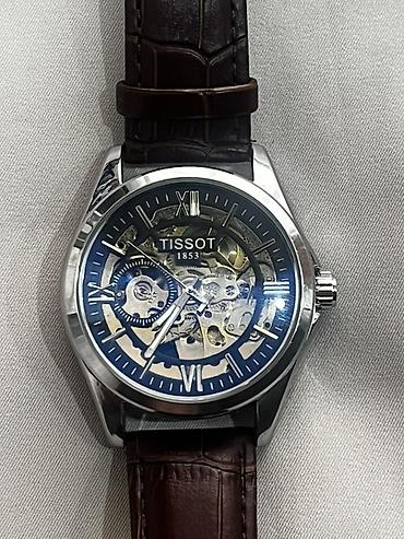 на ремень: Классические часы часы, Tissot, Швейцария, Мужские, Б/у — 1