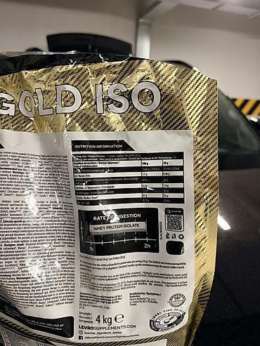 Спортивное питание: 🔥 GOLD ISO 4 кг — почти полный, Бишкек Продам протеин GOLD ISO от — 2