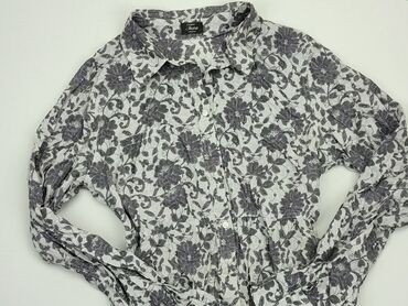 bluzki koszulowe w kwiaty: Shirt, S (EU 36), condition - Good