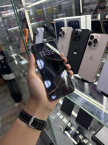 iphon 11 pro max: IPhone 16 Pro, Б/у, 256 ГБ, Natural Titanium, Защитное стекло, Чехол, В рассрочку, 90 % — 7