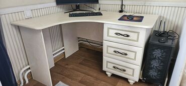 Детские гарнитуры: Детская гарнитура, Б/у, Для мальчика, Для девочки, МДФ, цвет - Бежевый, Самовывоз — 4