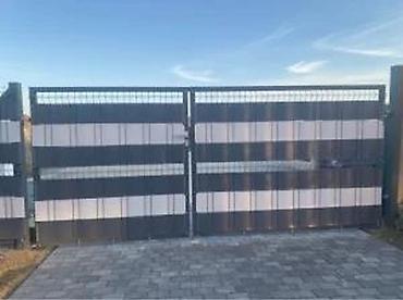 Proizvodi od rolovanog metala, metalni kanali: 🚪 DVOKRILNE KAPIJE Ispuna panel 2D ili 3D 📍 Fence System doo Bulevar — 13
