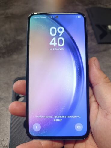 телефон а54: Samsung Galaxy A54 5G, Колдонулган, 256 ГБ, түсү - Кара