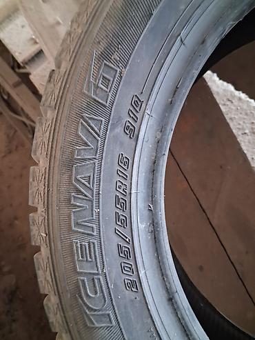Шиналар: Шиналар 205 / 55 / R 16, Кыш, Колдонулган, Комплект, GoodYear — 4