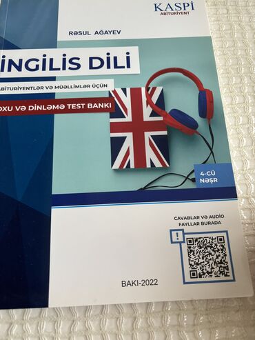 Digər kitablar və jurnallar: İngilis dili oxu və dinləmə test bankı