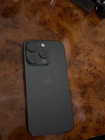 bluetooth nauşniklər: IPhone 15 Pro, 128 ГБ, Black Titanium, Face ID