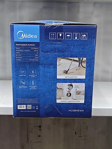 red: Пылесос Midea VCS MC08MEWH (канистровый) Ключевые характеристики: - — 2