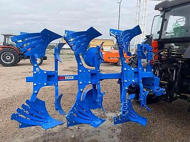Оборотные плуги, перевертыши: 3-корпусные, На трактор, Лизинг, Новый — 6