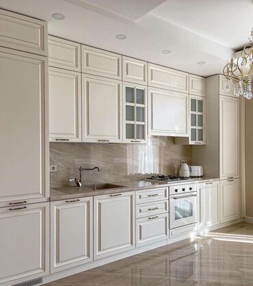 Sifarişlə mətbəx mebeli: Sifarişlə mətbəx dəsti, Özü çəkən petlələr, Mat laminat, Kredit var, Rayonlara çatdırılma, Pulsuz çatdırılma — 6