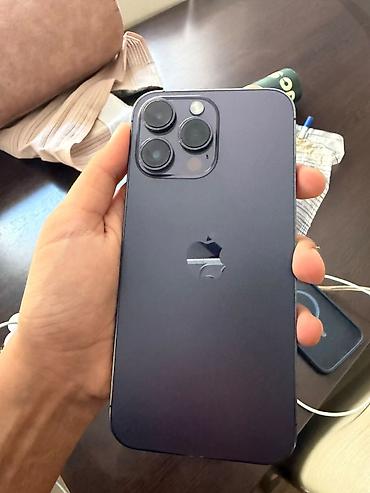 iphone dubayski: IPhone 14 Pro Max, 256 GB, Deep Purple, Simsiz şarj — 1