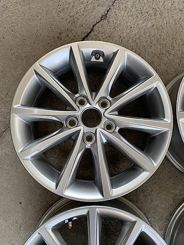 aeolus e70: Литые Диски R 16 Hyundai, Комплект, отверстий - 5, Б/у — 2