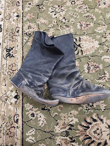Сапоги: Сапоги, 42, BELLOTA, Б/у, цвет - Черный, Самовывоз — 1