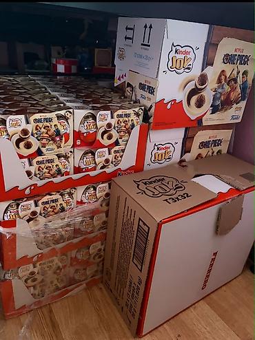 Оптом 190 сом за штуку от 2 коробок Штучно 250 сом Kinder Joy x One