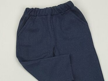 legginsy prążkowane dziecięce: Spodnie dresowe, 9-12 m, stan - Dobry