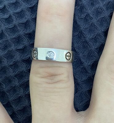 Очки: Кольцо, Cartier, Серебро