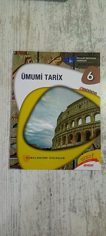 stolustu kitab: Azərbaycan tarixi və Ümumi tarix dərslikləri / testləri (6-cı sinif) — 2
