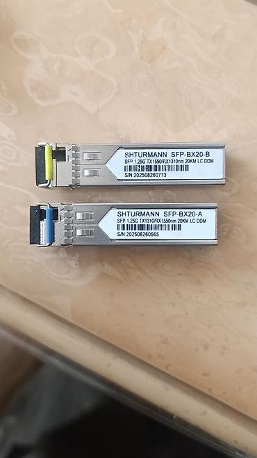 google tv box: SHTURMANN SFP-BX20-A və SFP-BX20-B BiDi optik modullar dəsti - Növ — 2