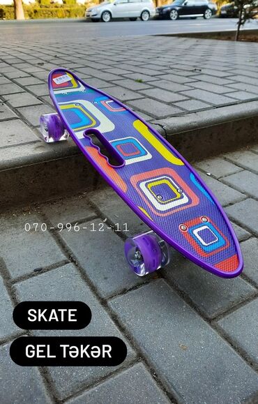 skeyt: Pennyboard Skateboard Skeytbord, Kaykay, Skeyt və Pennyboardlar🛹