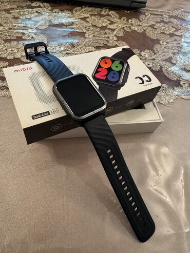 Smart saatlar: İşlənmiş, Smart saat, Mibro, Sensor ekran, rəng - Göy