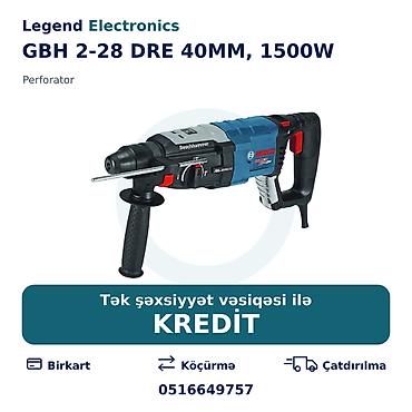 acar desti: Elan başlığı: Perforator GBH 2-28 DRE 40MM, 1500W Elan mətni: Legend — 1