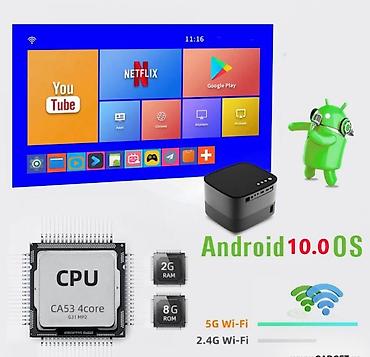 Проекторы: 📽 Проектор Smart Projector F18 (Android, Wi-Fi, автофокус, 1080P) — 4