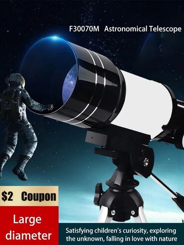 Другое для спорта и отдыха: Астрономические телескопы +бесплатная доставка по КЫРГЫЗСТАНУ Цена