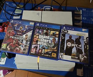 fc26 ps5: Шок цена😱 всего за 18000 сом Sony PlayStation 4 (белая) Комплектация — 5