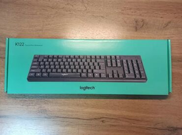 офисная клавиатура: ⌨️ Клавиатуры офисные ✅ Logitech K122сом 💯 Новые, RUS-ENG 💵 Стоимость