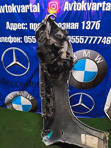 e70: Крыло Переднее левое BMW, 2010 г., Б/у, Оригинал — 2