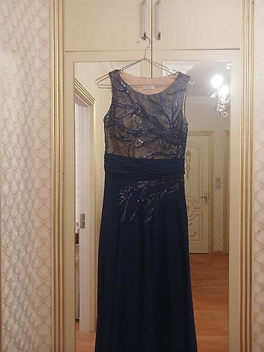 Ziyafət donları: 1) Bəzəkli yaxalı maxi don - Rəng: tünd bənövşəyi - Model: qolsuz — 9