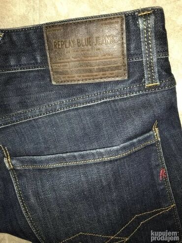 Farmerke: Original Replay farmerice 33/34 / 3 kom. 100% cotton Polustruk 45cm — 7