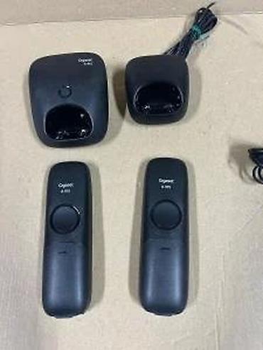 Fiksni telefoni: Gigaset bežični DECT set – 2 slušalice sa baznim stanicama - — 13