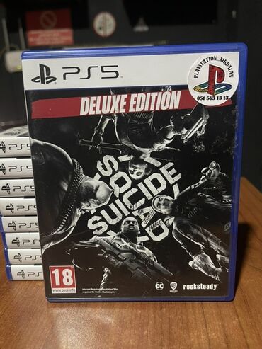 PS5 (Sony PlayStation 5): PlayStation 5 üçün Suicide Squad: Kill the Justice League Deluxe