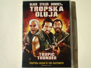 Knjige, časopisi, CD i DVD: Tropic Thunder [Tropska Oluja] Originalno izdanje, srpski i hrvatski