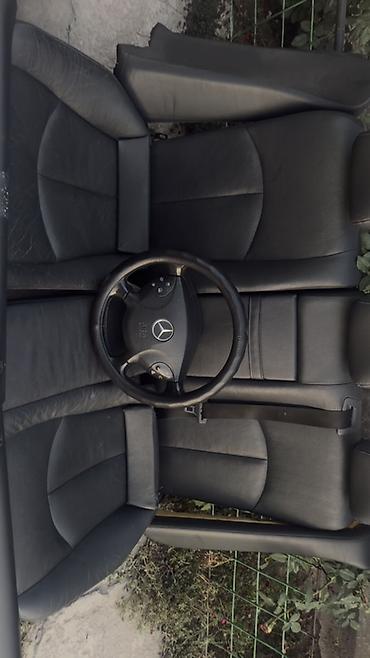 мерседес салон: Комплект салона Mercedes-Benz (W211 задний диван спинка.дверные — 4