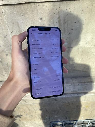 ikinci əl iphone 13: IPhone 13, 128 GB, Midnight, Sənədlərlə, Face ID, Simsiz şarj — 10