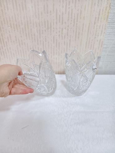 Vazalar: Vaza dəsti, Xrustal — 10