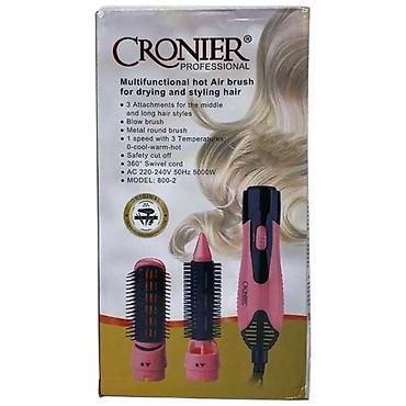 milla brush: №: 6798 Məhsulun adı: Fen-fırça Cronier CR-800-2, çəhrayı Brend — 1