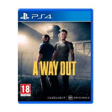 playstation 4 oyun diskleri: A way out disk 1 defe oynanib