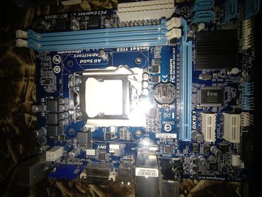 ana plata ddr4: Материнская плата Gigabyte H61, Б/у